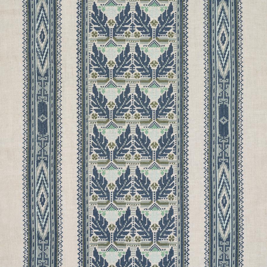 Purchase 86550 | Ayla Embroidery, Ocean - Schumacher Fabric