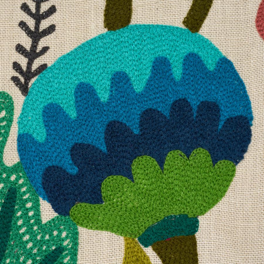 Purchase 86570 | Modern Botanical Embroidery, Paradise - Schumacher Fabric