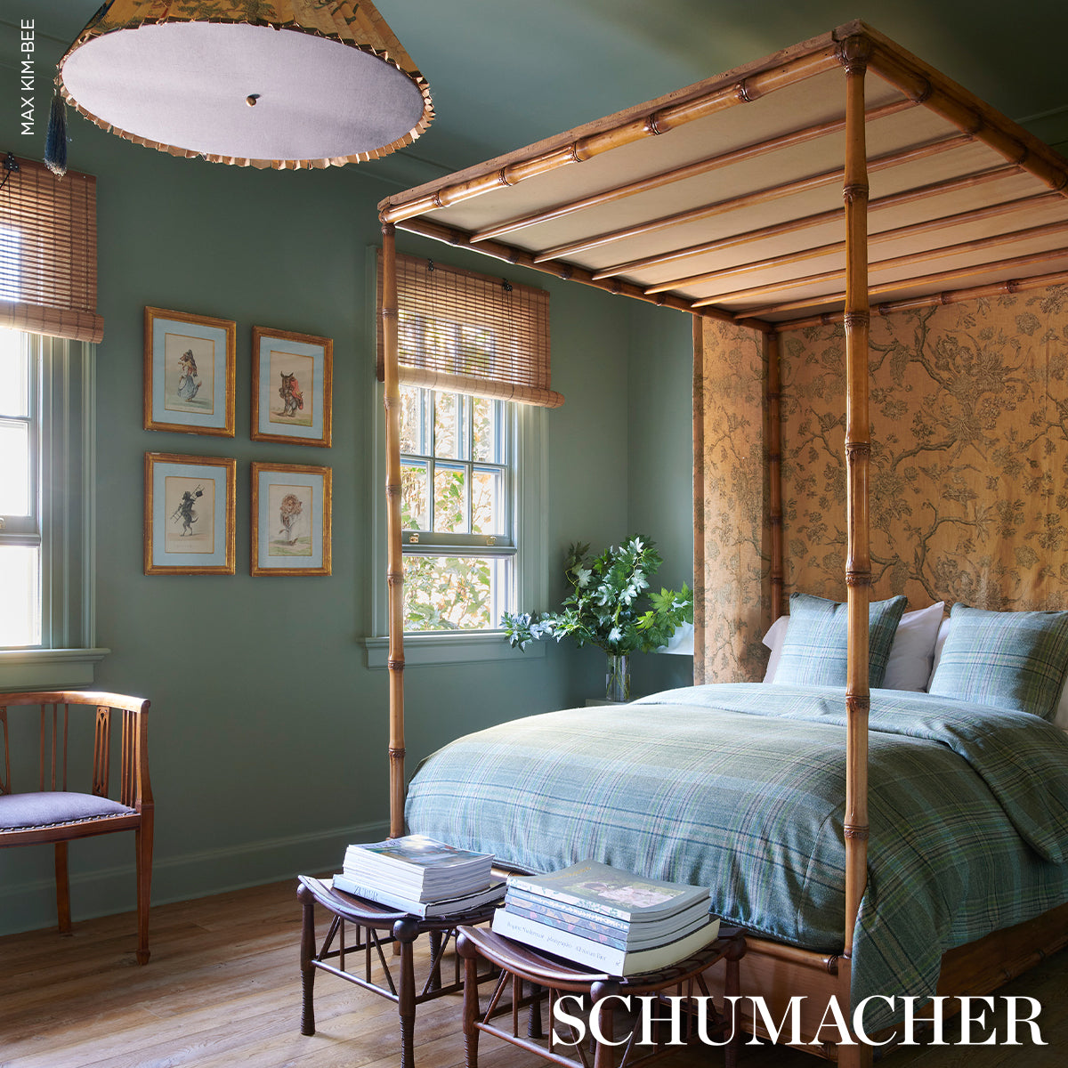 Purchase 86581 | Campbell Plaid, Forest - Schumacher Fabric