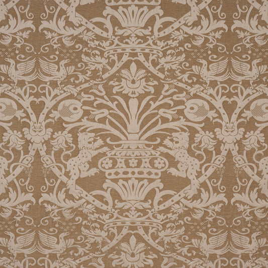 Purchase 86591 | Dougal Damask, Wheat - Schumacher Fabric