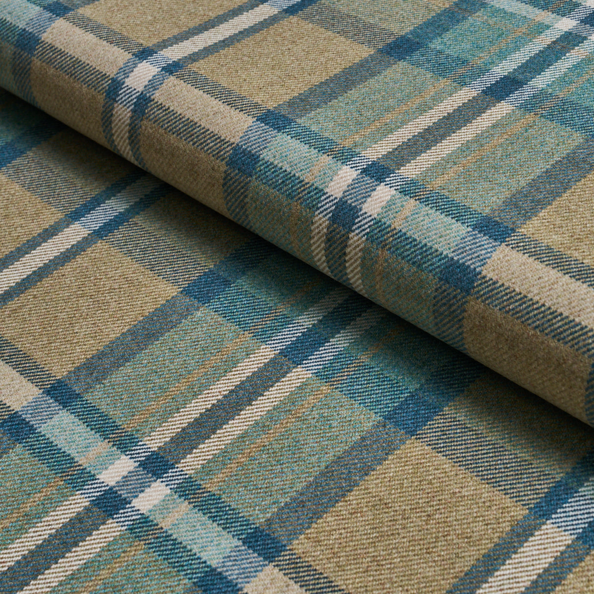 Purchase 86610 | Harris Merino Plaid, Leaf - Schumacher Fabric