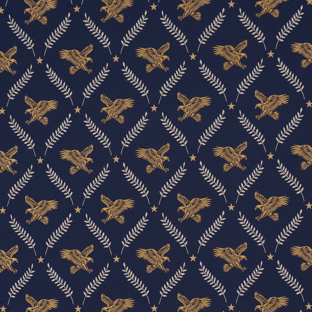 Purchase 86621 | Lolaire, Navy - Schumacher Fabric
