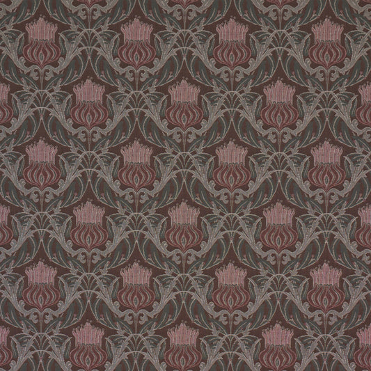 Purchase 86630 | Rowallan Trellis, Chocolate - Schumacher Fabric
