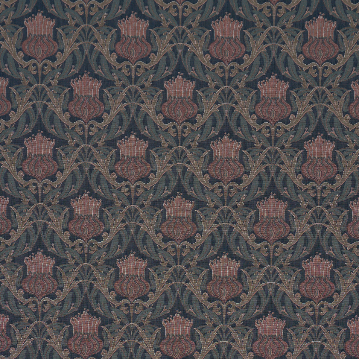 Purchase 86631 | Rowallan Trellis, Midnight - Schumacher Fabric