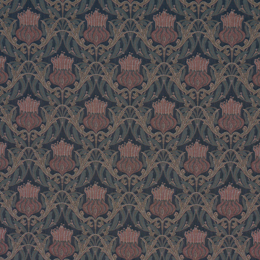 Purchase 86631 | Rowallan Trellis, Midnight - Schumacher Fabric
