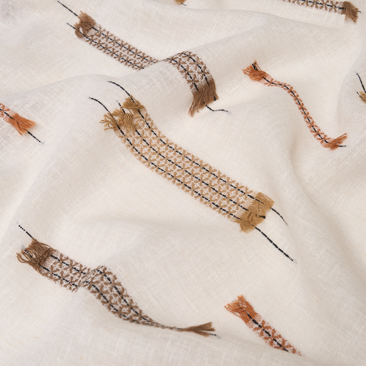 Purchase 86670 | Elysia Sheer, Neutral - Schumacher Fabric