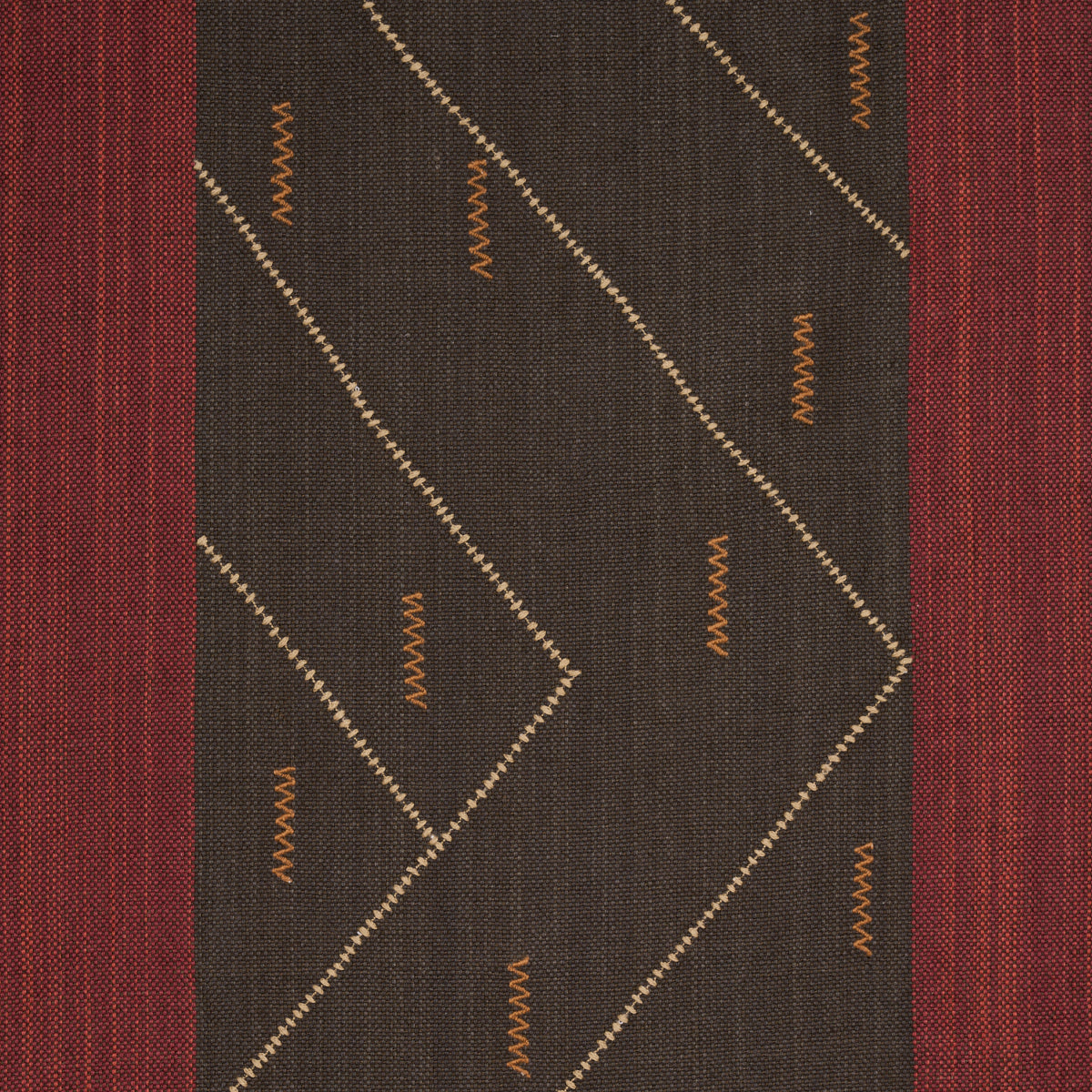 Purchase 86701 | Kapanga Embroidery, Brown - Schumacher Fabric
