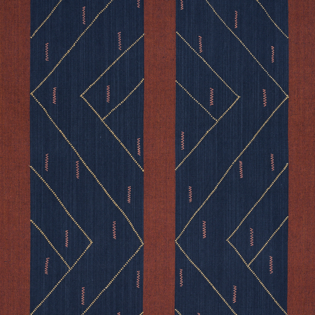 Purchase 86702 | Kapanga Embroidery, Indigo - Schumacher Fabric
