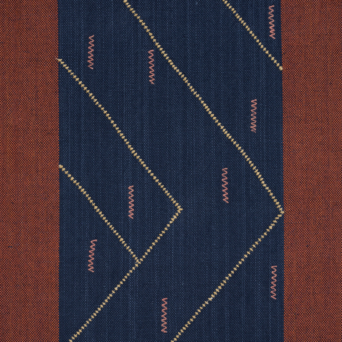 Purchase 86702 | Kapanga Embroidery, Indigo - Schumacher Fabric