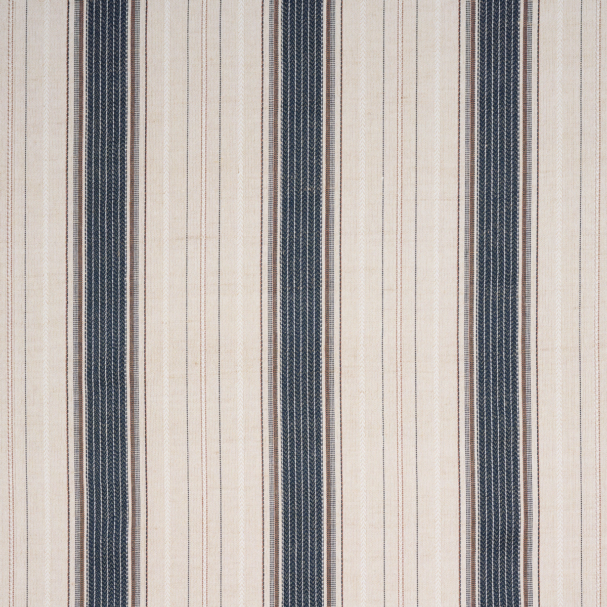 Purchase 86711 | Idris Stripe, Indigo - Schumacher Fabric