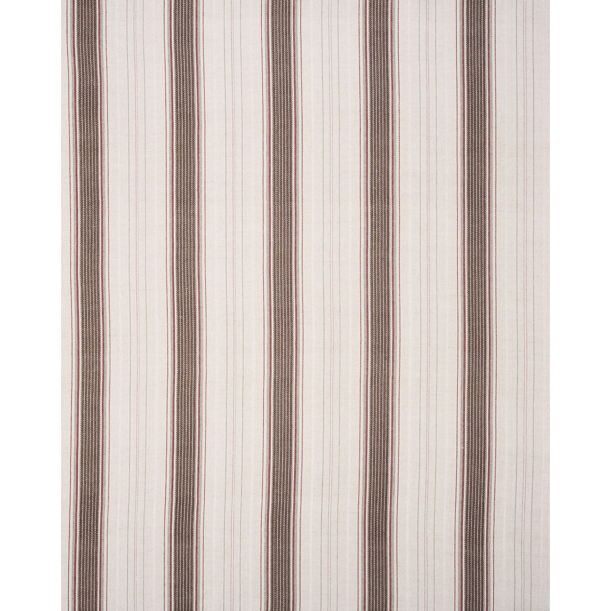 Purchase 86712 | Idris Stripe, Brown - Schumacher Fabric