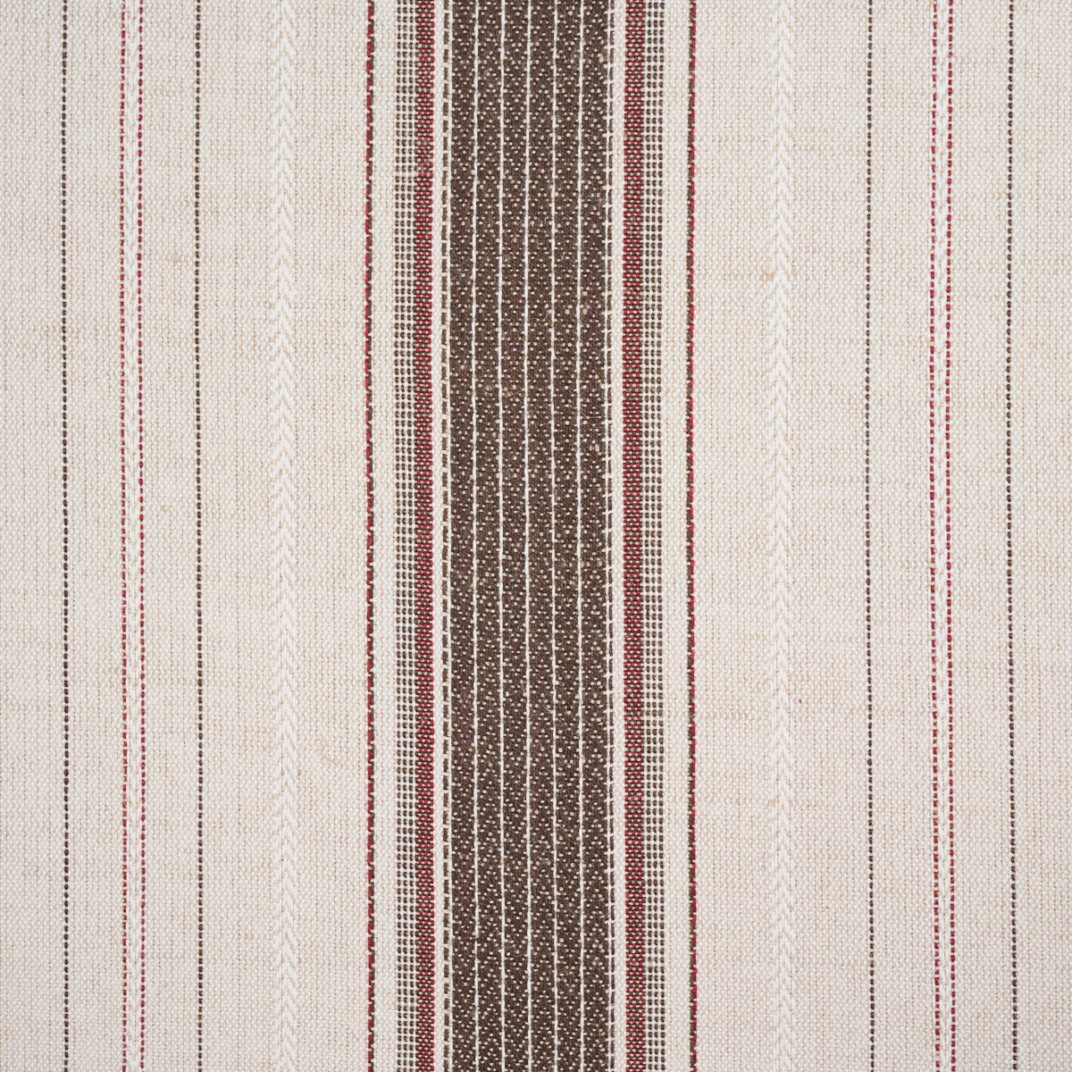 Purchase 86712 | Idris Stripe, Brown - Schumacher Fabric