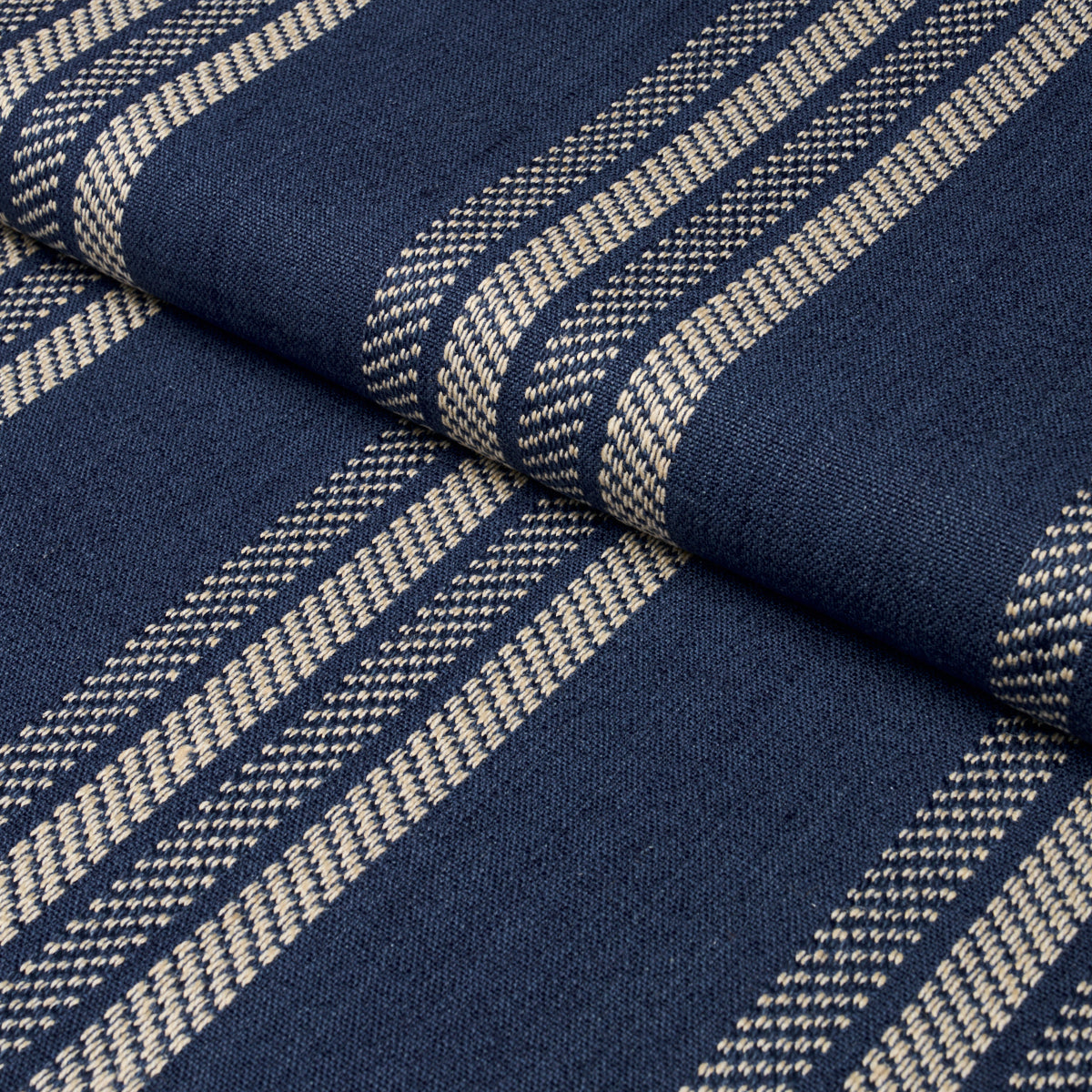 Purchase 86742 | Nor Stripe, Indigo - Schumacher Fabric