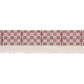 Purchase 86862 | Skyline Plaid Fringe, Merlot - Schumacher Trim