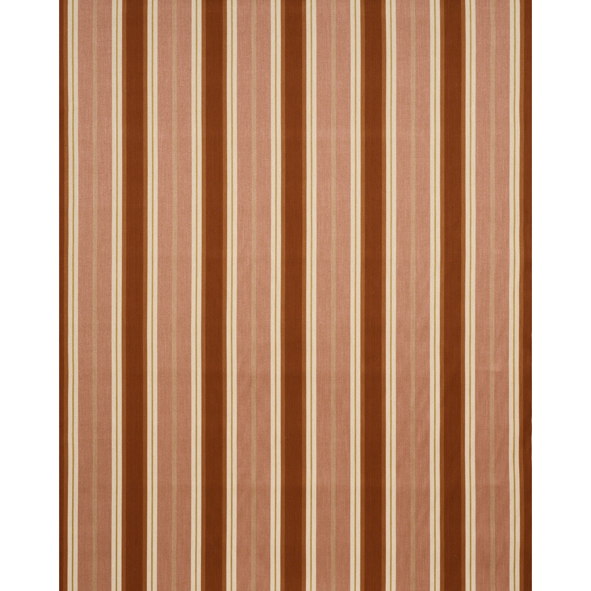 Purchase 86880 | Double Face Stripes, Terracotta Lime - Schumacher Fabric