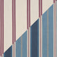 Purchase 86882 | Double Face Stripes, Denim Rosé - Schumacher Fabric