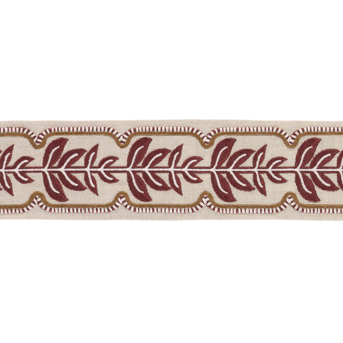 Purchase 86911 | High Line Tape, Merlot - Schumacher Trim