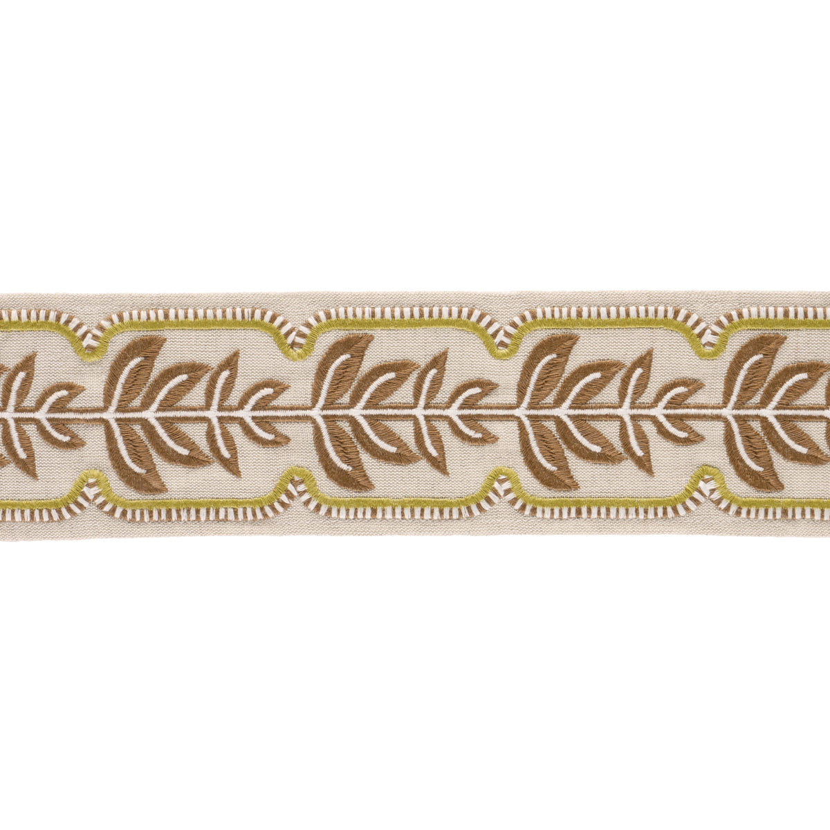 Purchase 86912 | High Line Tape, Chartreuse - Schumacher Trim