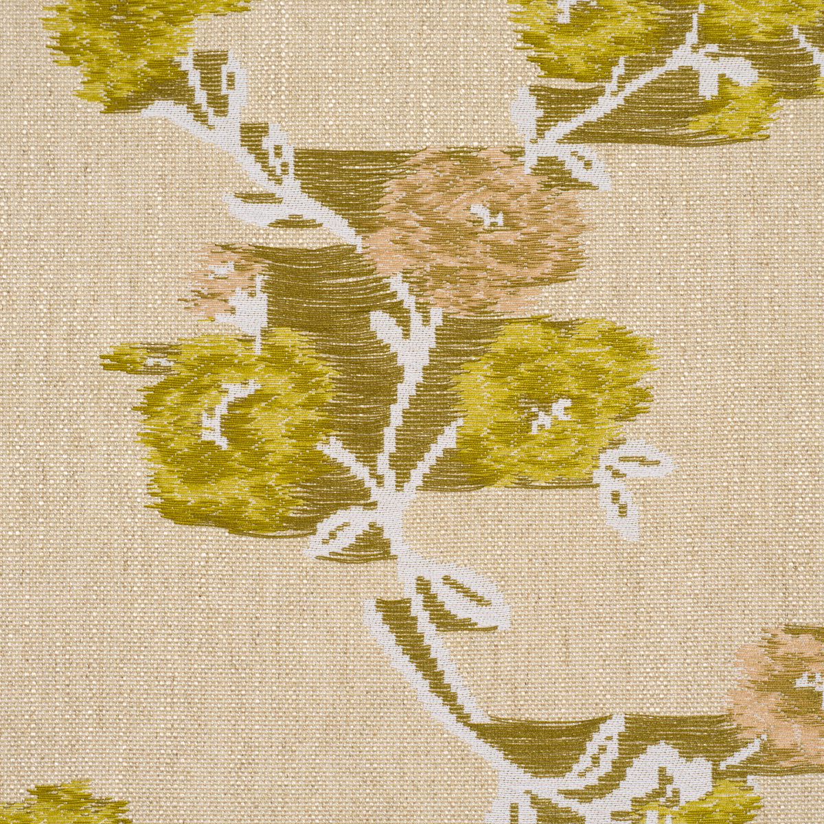 Purchase 86920 | Trace Of Connection, Silk Mustard - Schumacher Fabric