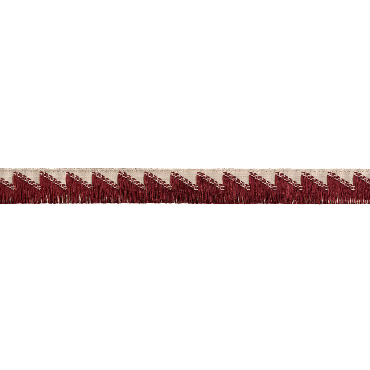 Purchase 86931 | Trace Of Connection Fringe, Merlot - Schumacher Trim
