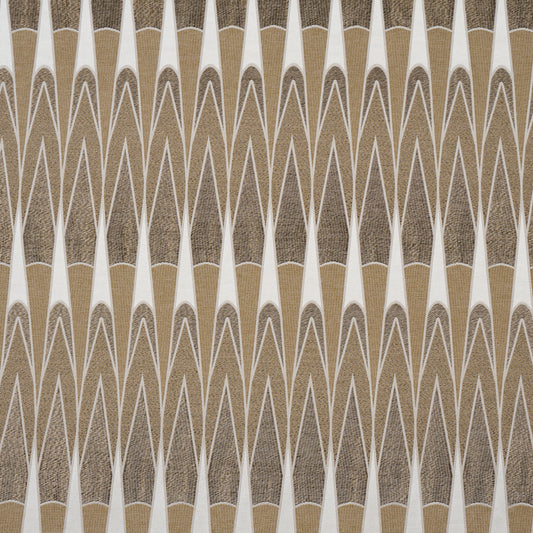 Purchase 86941 | Nightfall Skyline, Metallic Brown - Schumacher Fabric