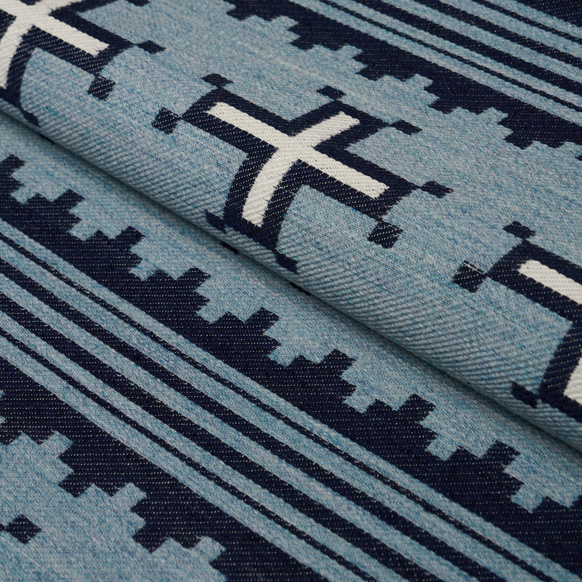 Purchase 87011 | Born For Water, Sky - Schumacher Fabric