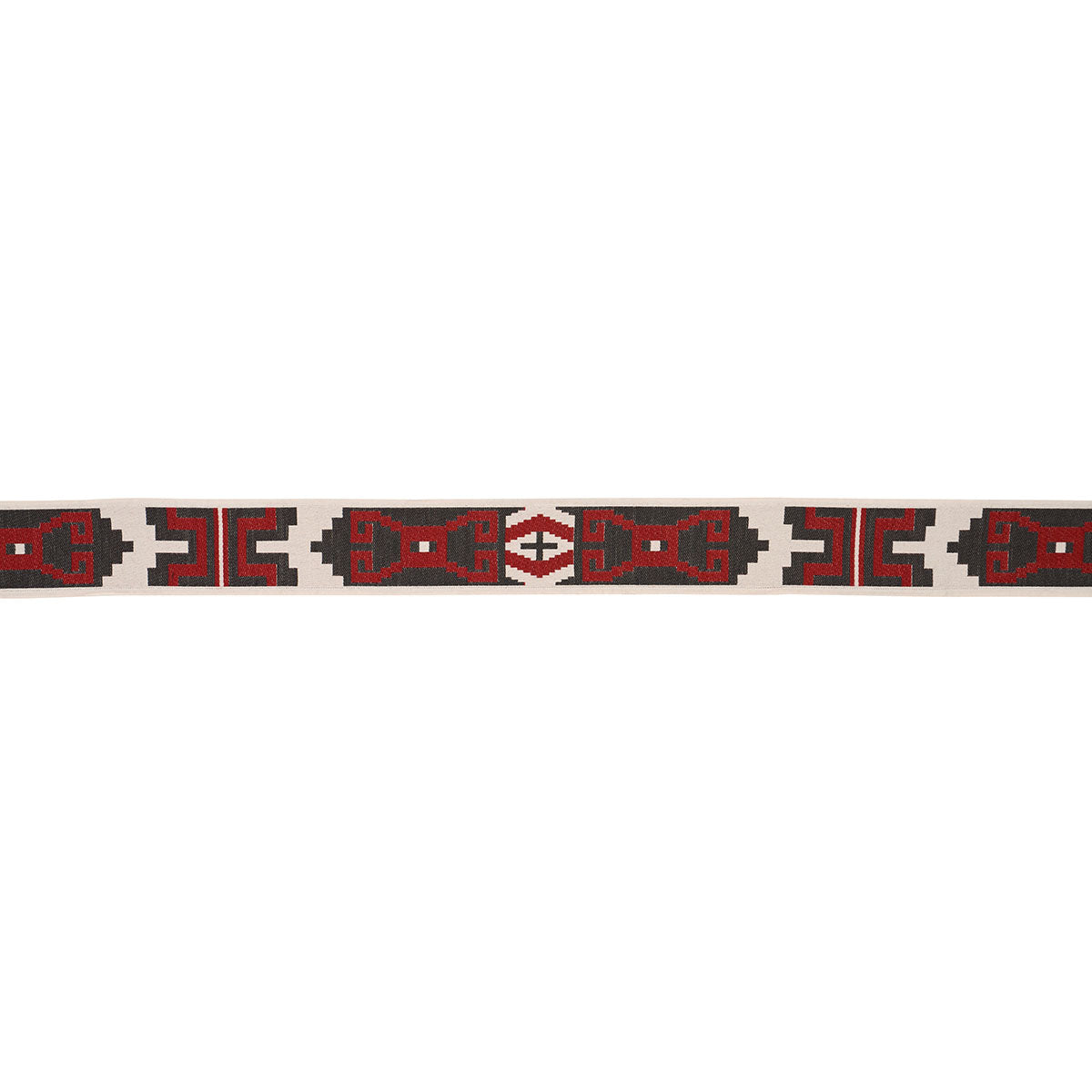 Purchase 87042 | Storm Pattern Tape, Red - Schumacher Trim