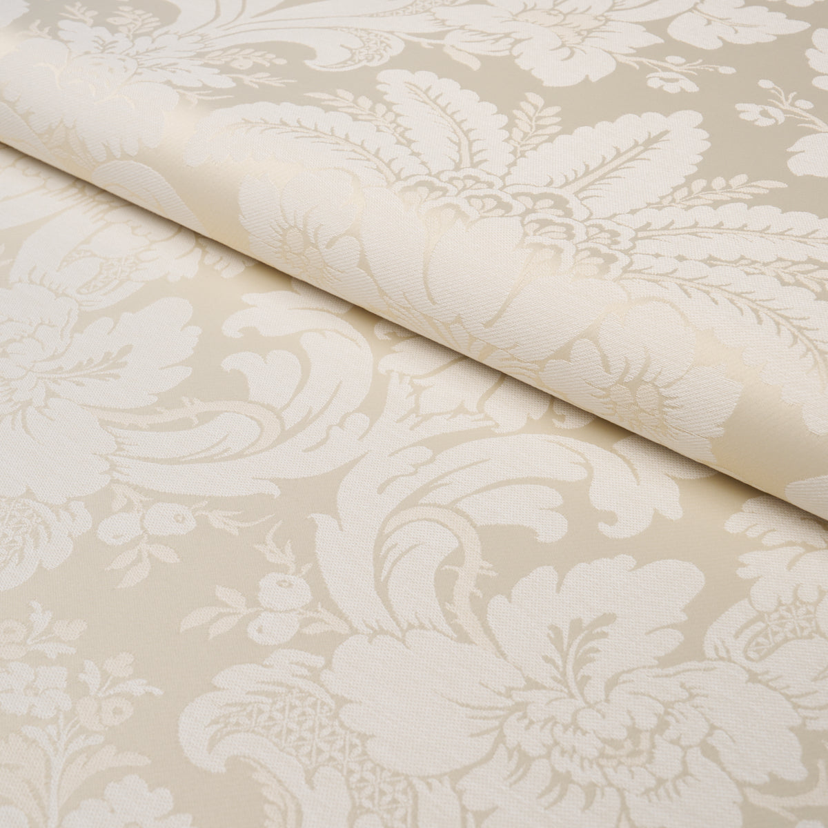 Purchase 87092 | Kennedy Damask, Ivory - Schumacher Fabric