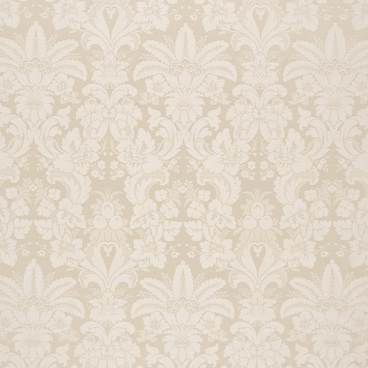 Purchase 87092 | Kennedy Damask, Ivory - Schumacher Fabric