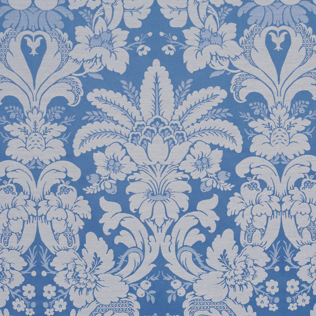 Purchase 87093 | Kennedy Damask, Cobalt - Schumacher Fabric