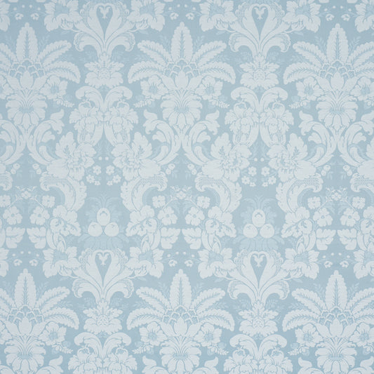 Purchase 87094 | Kennedy Damask, Robin'S Egg - Schumacher Fabric