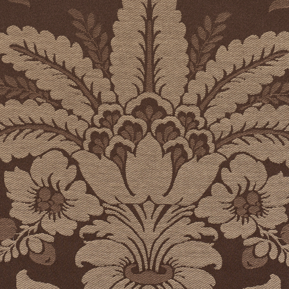 Purchase 87095 | Kennedy Damask, Brown - Schumacher Fabric
