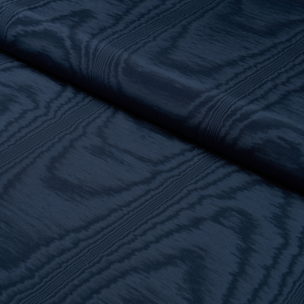 Purchase 87105 | Washington Moiré, Navy - Schumacher Fabric