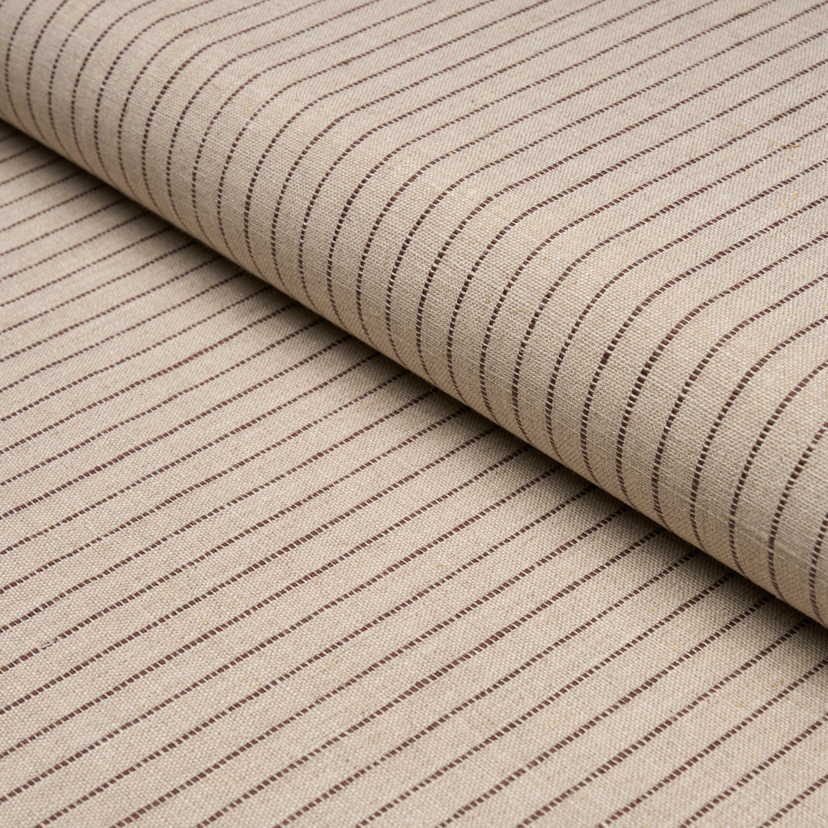 Purchase 87122 | Theo Stripe, Brown - Schumacher Fabric