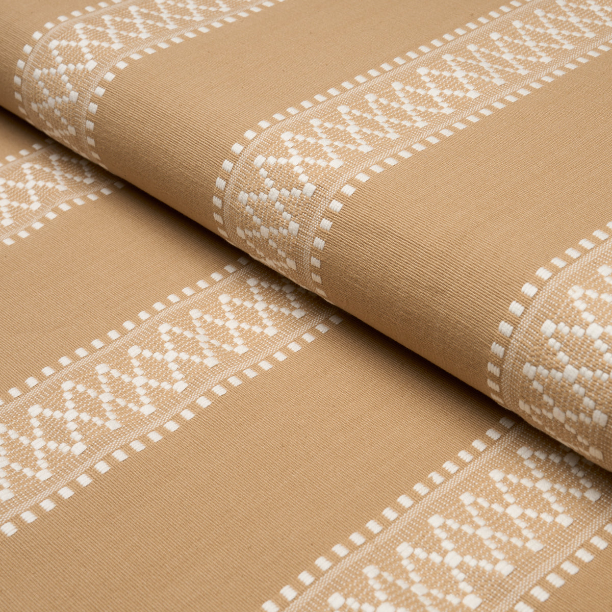 Purchase 87202 | Shannon Stripe, Ochre - Schumacher Fabric