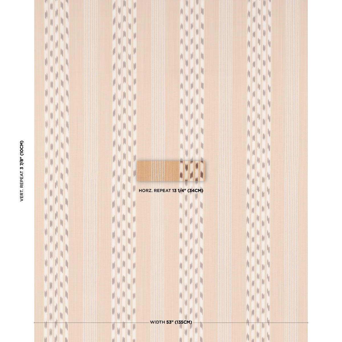 Purchase 87242 | Deja Stripe, Ochre - Schumacher Fabric
