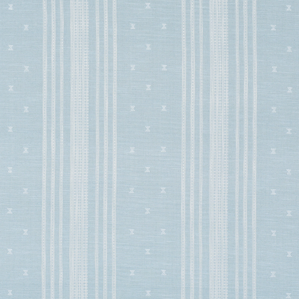 Purchase 87250 | Imara Stripe, Sky - Schumacher Fabric