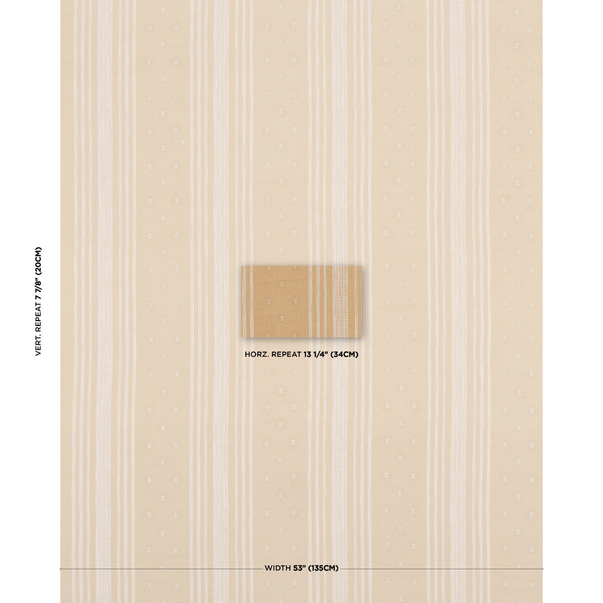 Purchase 87252 | Imara Stripe, Ochre - Schumacher Fabric