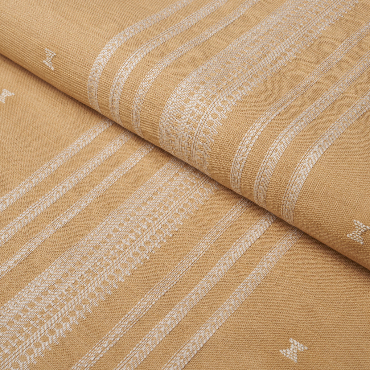 Purchase 87252 | Imara Stripe, Ochre - Schumacher Fabric