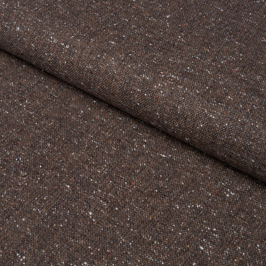 Purchase 87313 | Clarke Donegal Wool Blend, Dark Brown - Schumacher Fabric