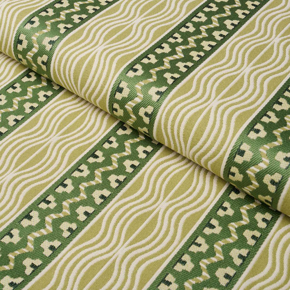 Purchase 87452 | Crème Anglaise, Juniper Green - Schumacher Fabric
