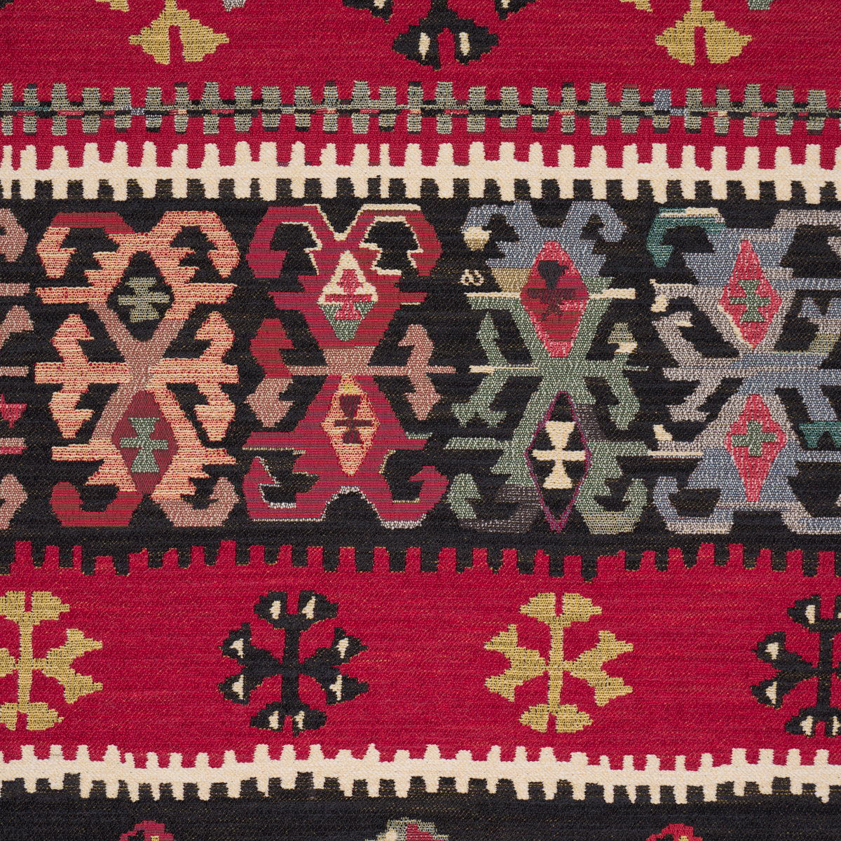 Purchase 87470 | Sahane, Pomegranate Red - Schumacher Fabric