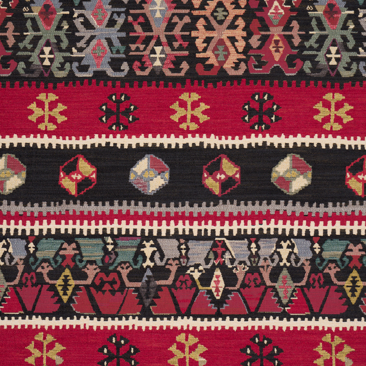 Purchase 87470 | Sahane, Pomegranate Red - Schumacher Fabric