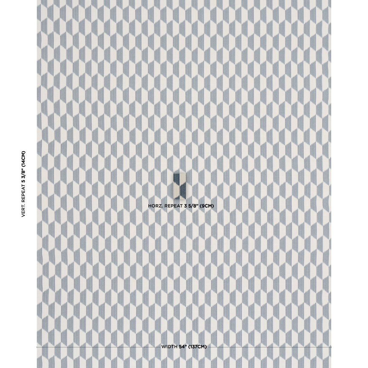 Purchase 87490 | Dena Diamond Ikat Performance, Indigo - Schumacher Fabric