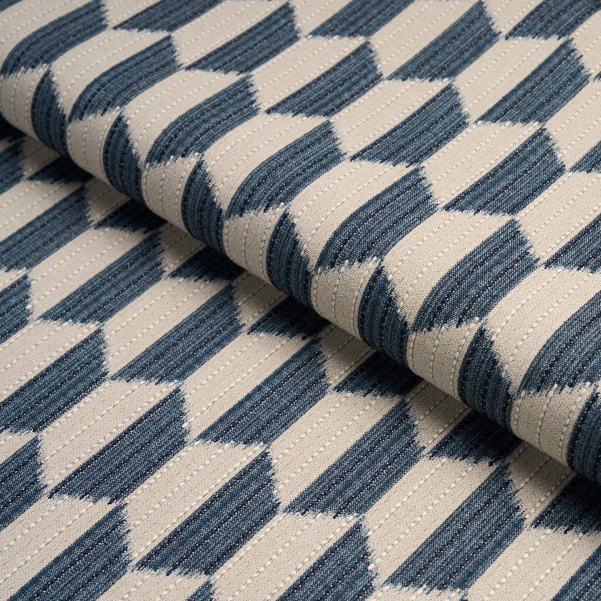 Purchase 87490 | Dena Diamond Ikat Performance, Indigo - Schumacher Fabric