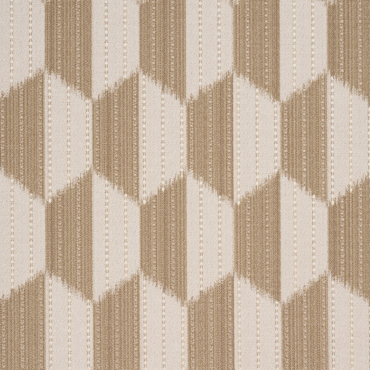 Purchase 87491 | Dena Diamond Ikat Performance, Natural - Schumacher Fabric