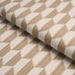 Purchase 87491 | Dena Diamond Ikat Performance, Natural - Schumacher Fabric