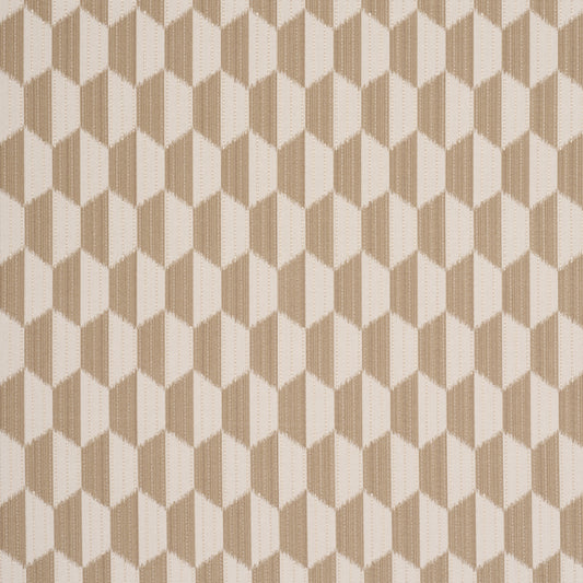 Purchase 87491 | Dena Diamond Ikat Performance, Natural - Schumacher Fabric