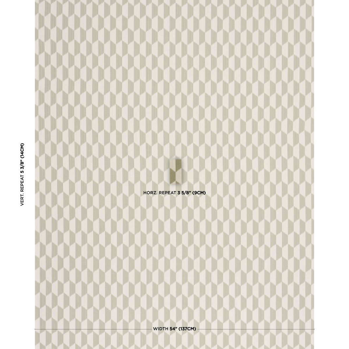 Purchase 87492 | Dena Diamond Ikat Performance, Green - Schumacher Fabric
