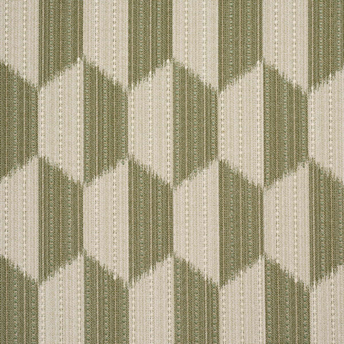 Purchase 87492 | Dena Diamond Ikat Performance, Green - Schumacher Fabric